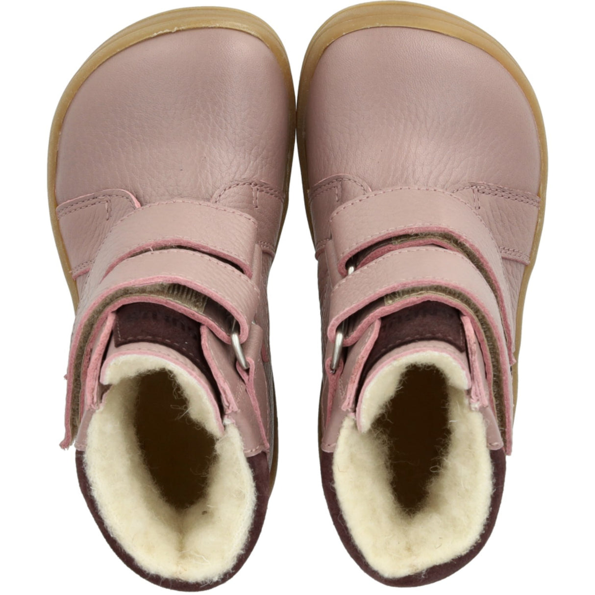 Angulus Faded Rose/Aubergine TEX Känga med gnistrande Glitter Regnbåge