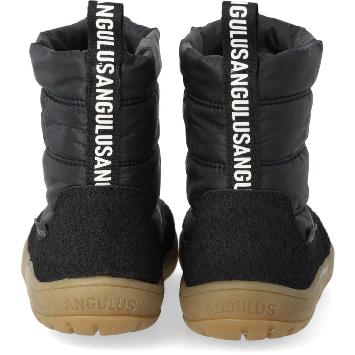 Angulus Svart/Svart Lätt och smidig TEX vinterkänga i nylon