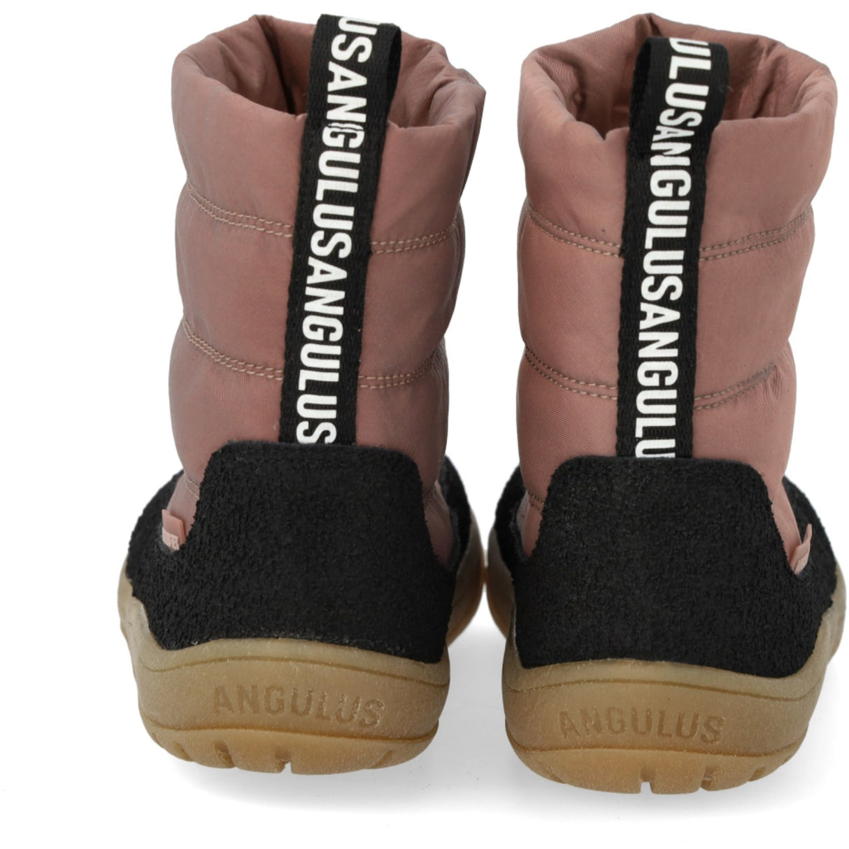 Angulus Black/Dusty Rouge Lätt och smidig TEX vinterkänga i nylon
