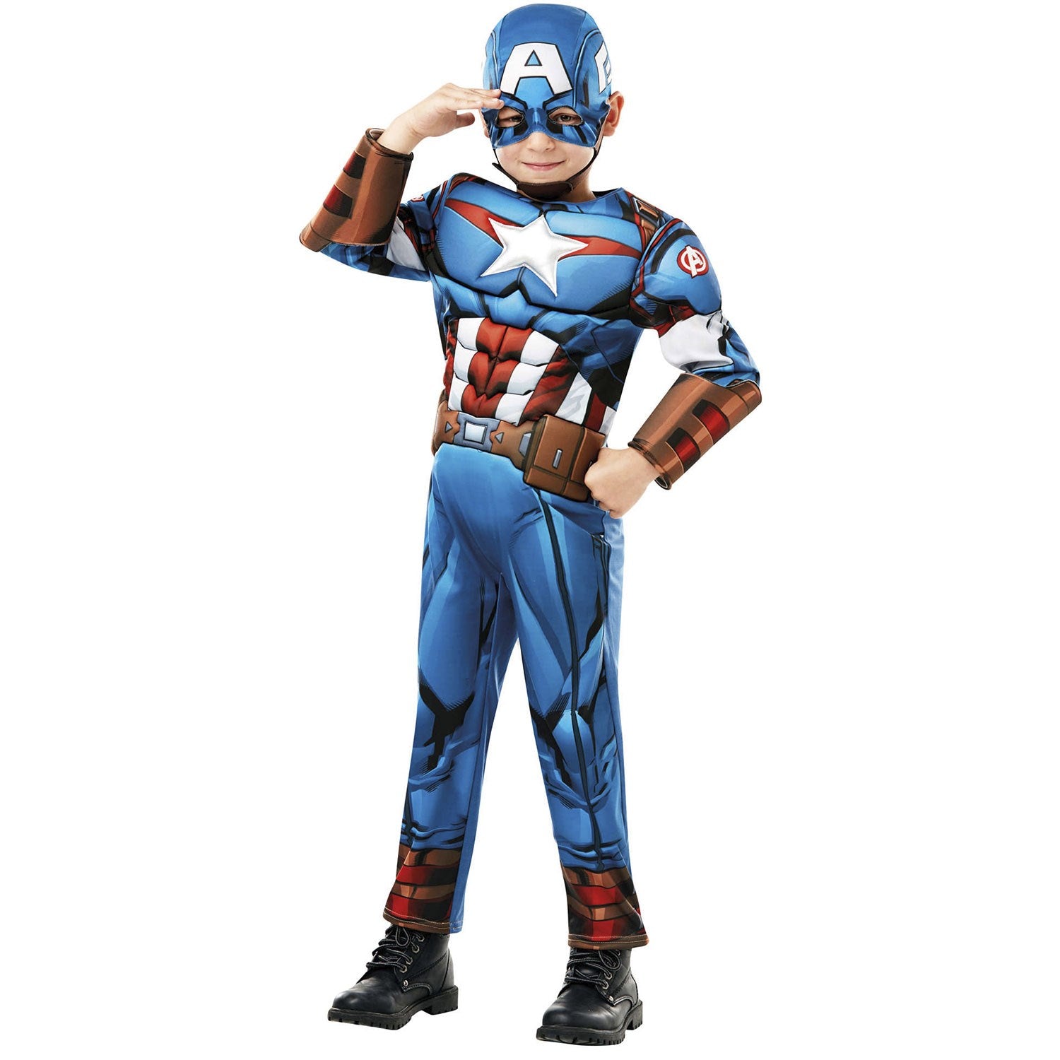 Rubies Marvel Captain America Deluxe Kostym