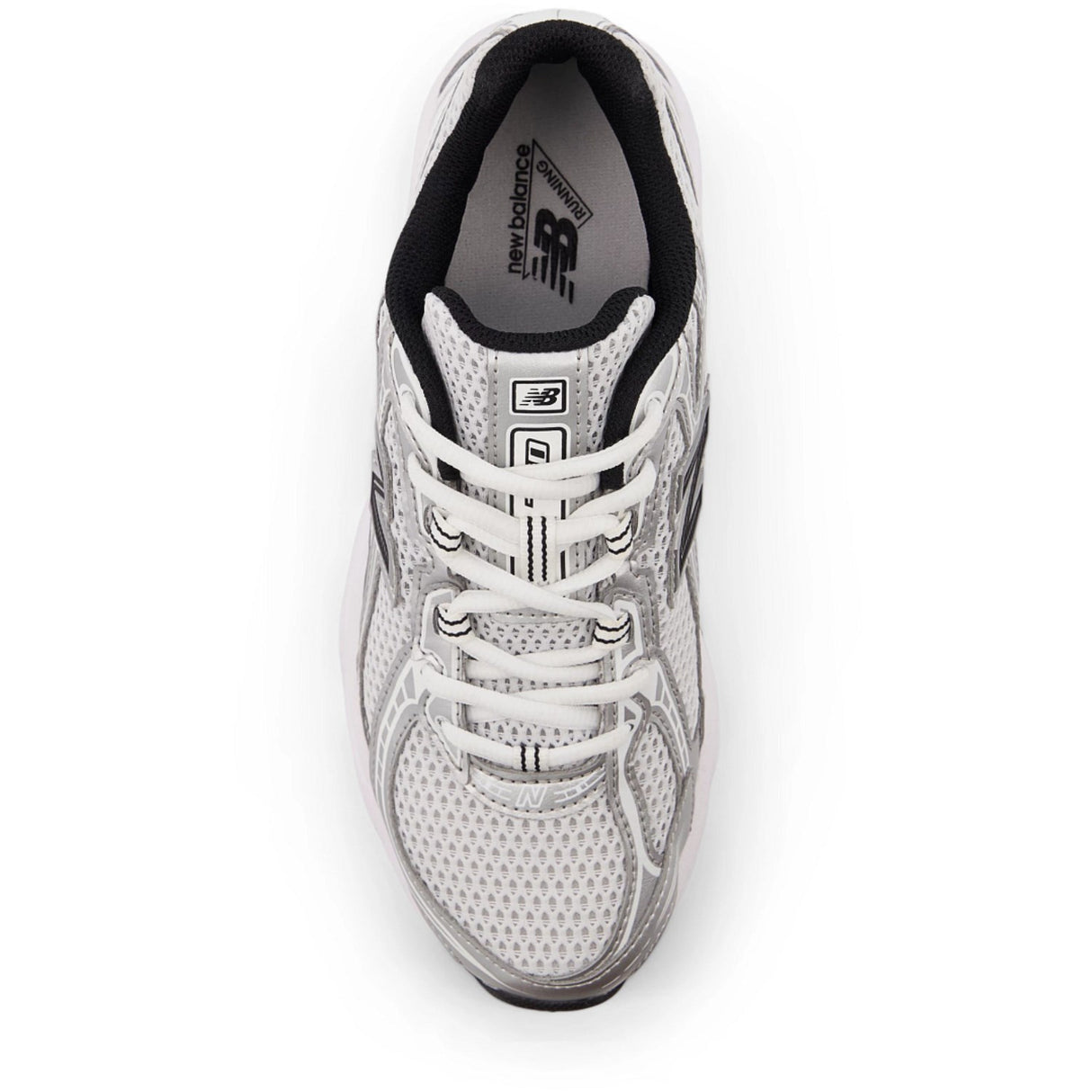 New Balance Silver Metallic 740 Kids Lace Sneakers