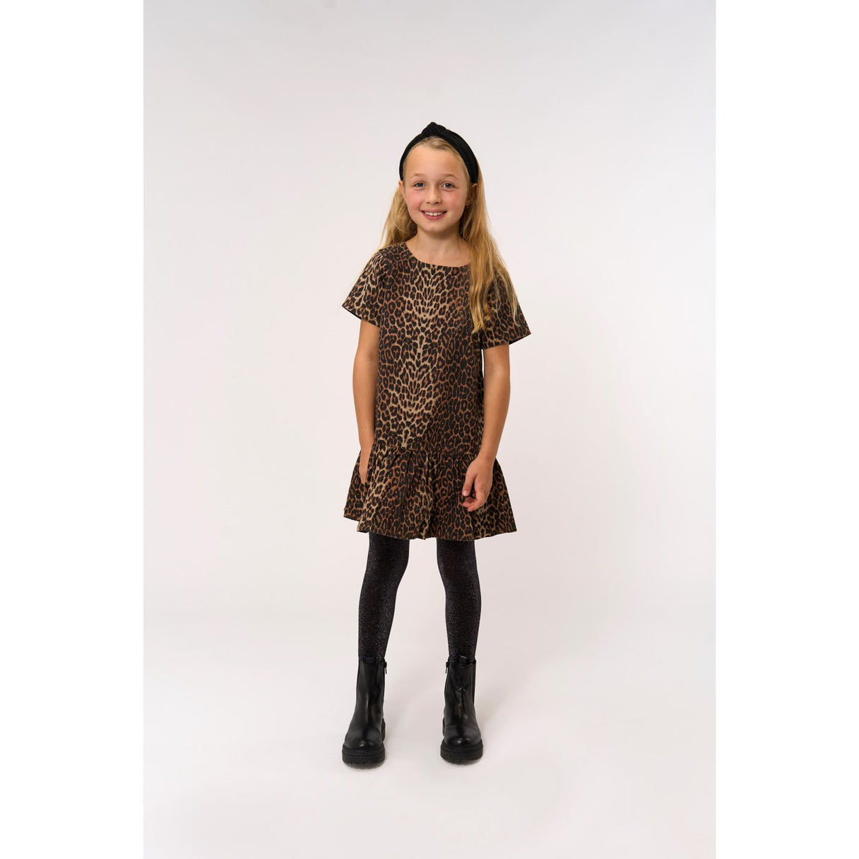 The New Feather Gray AOP TNPanya S_S Denim Klänning