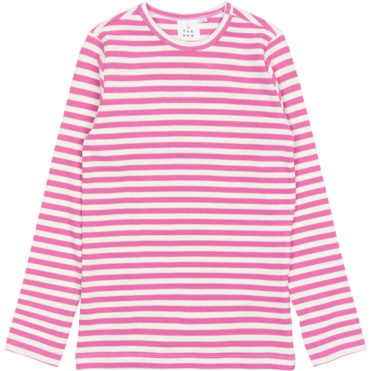 The New Ibis Rose Striped TNMoore L_S Rib Tee