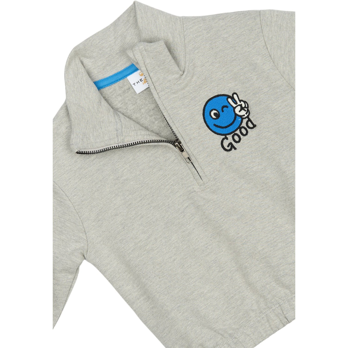 THE NEW Siblings Light Grey Melange TNSTPal OS Sweatshirt