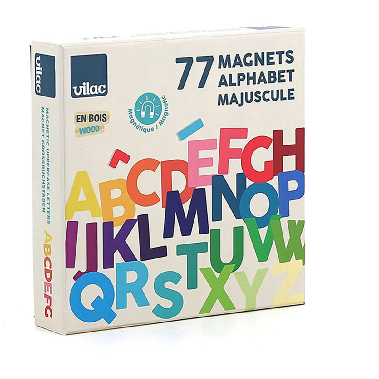 Vilac Magnetic Letters - Majuscles (Svenska)