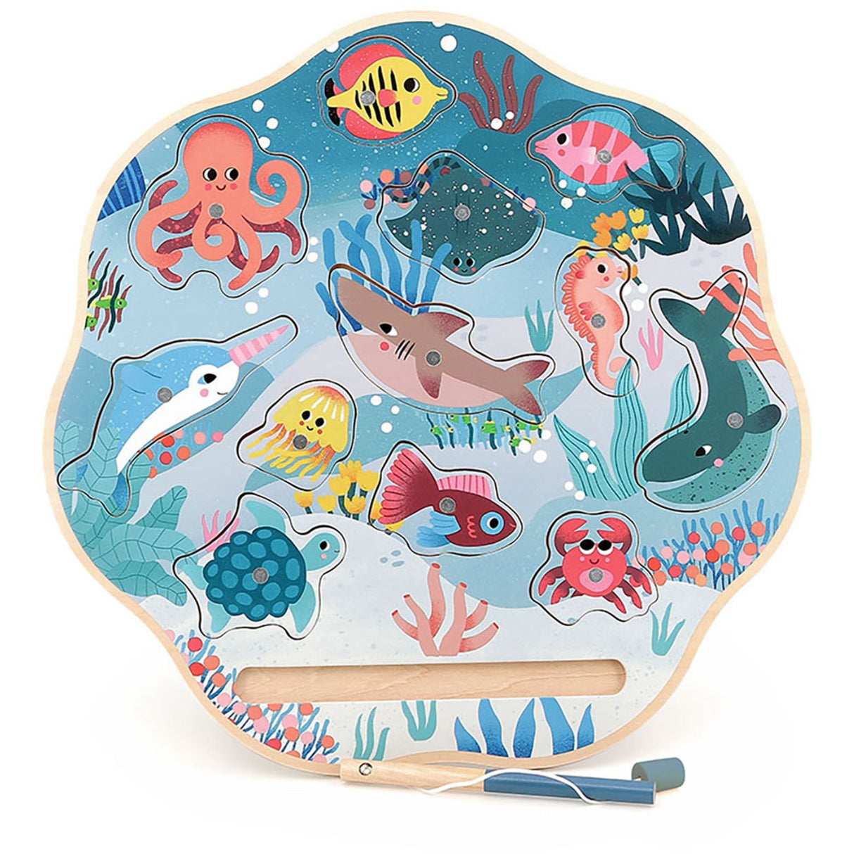 Vilac Fiske Spel - Havets Djur