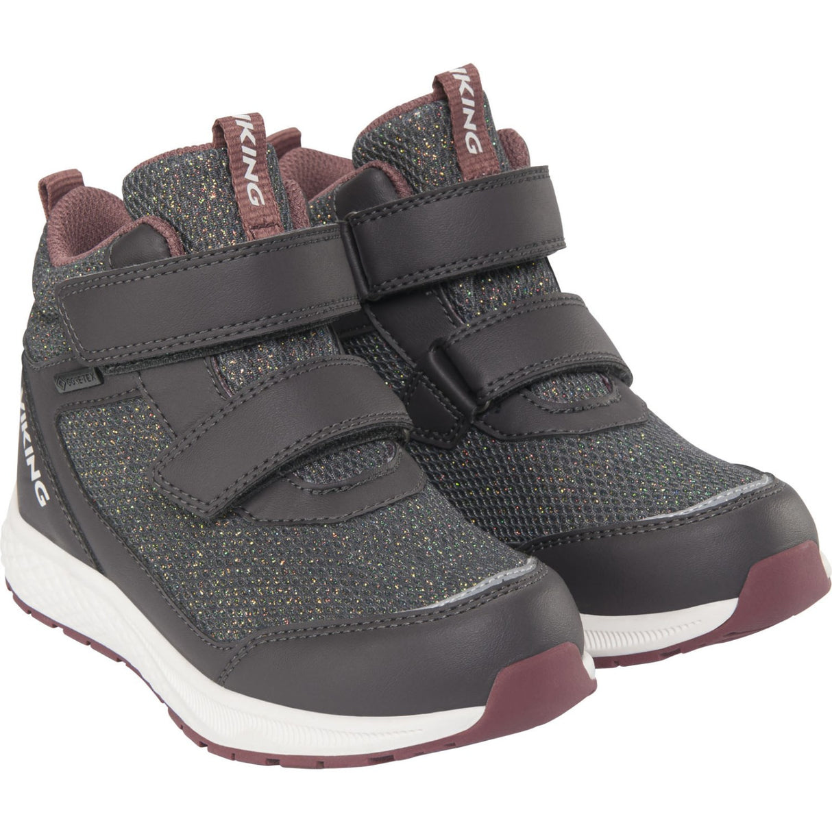 VIKING Charcoal Bouncy Glitter Mid GTX 2V