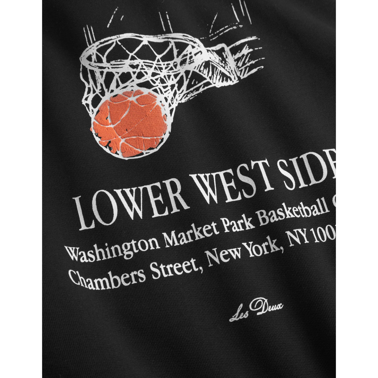 Les Deux Kids Black West Side Hoodies KIDS