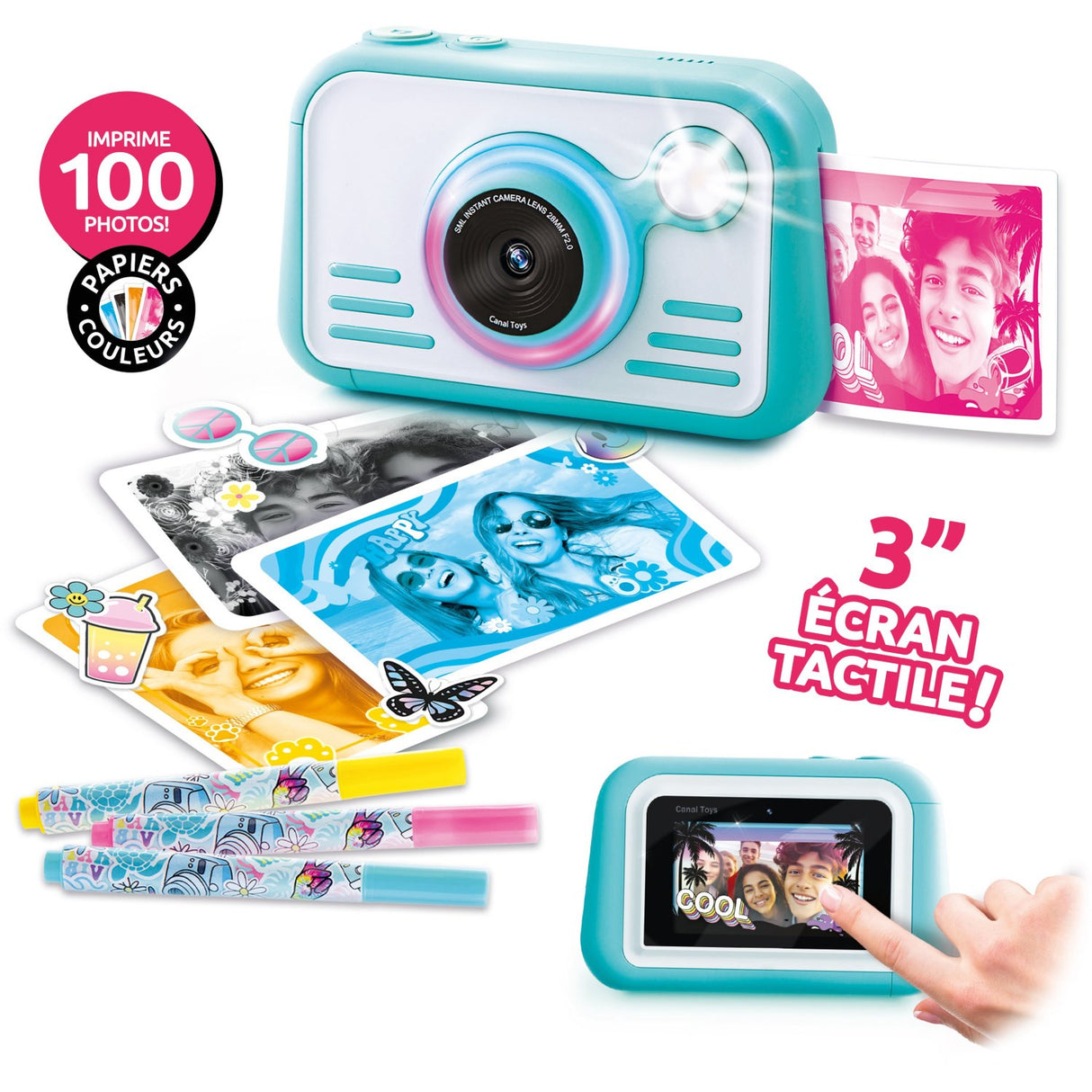 Studio Creator Photo Creator Instant Camera Med Färg Photo Paper
