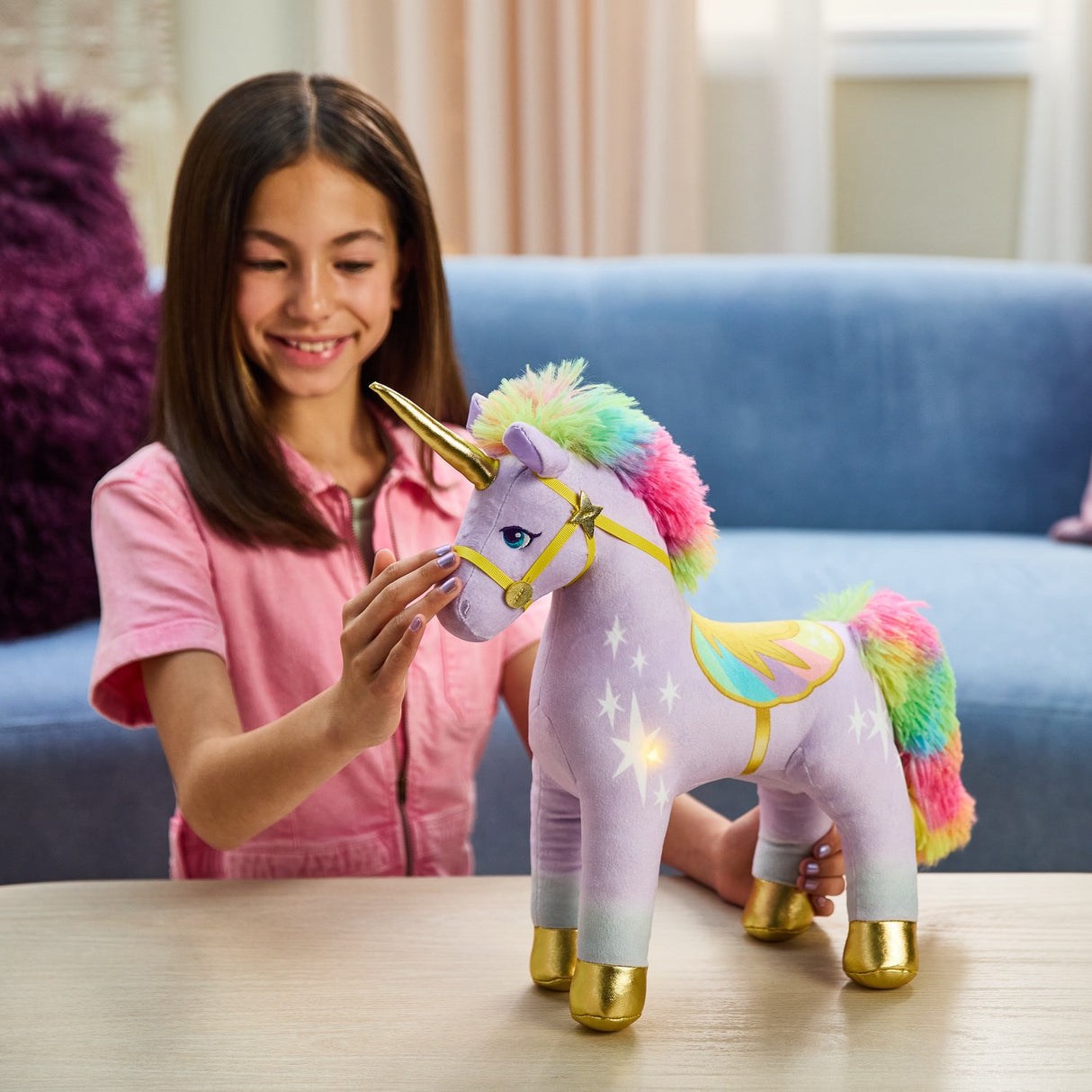 Unicorn Academy Uca Wildstar Enhjørning Plys 38 Cm