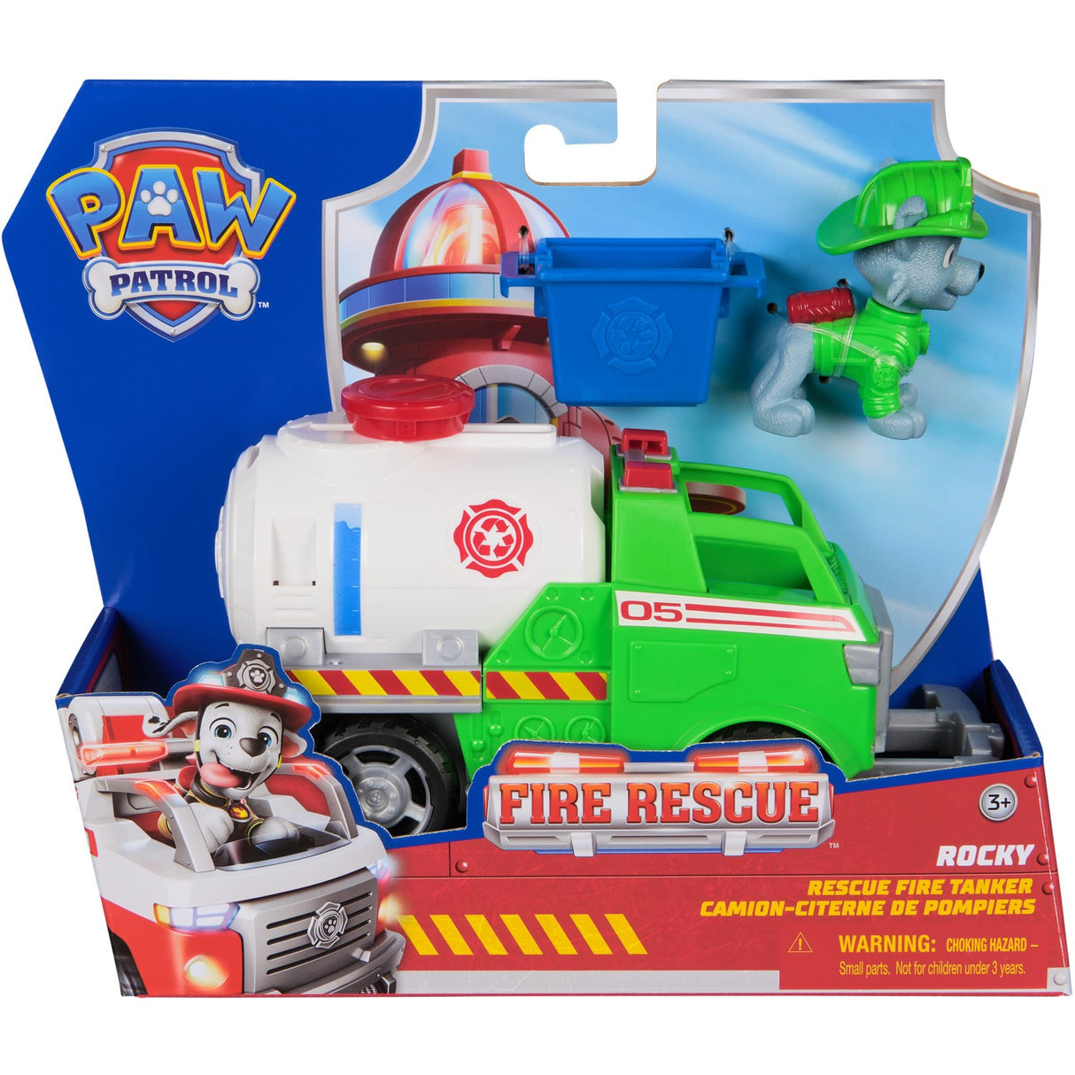 Paw Patrol Brandredning Fordon Rocky