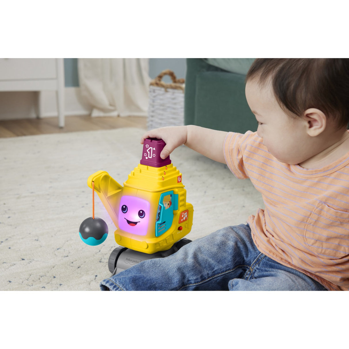 Fisher-Price® Tæl & Stabl Kran