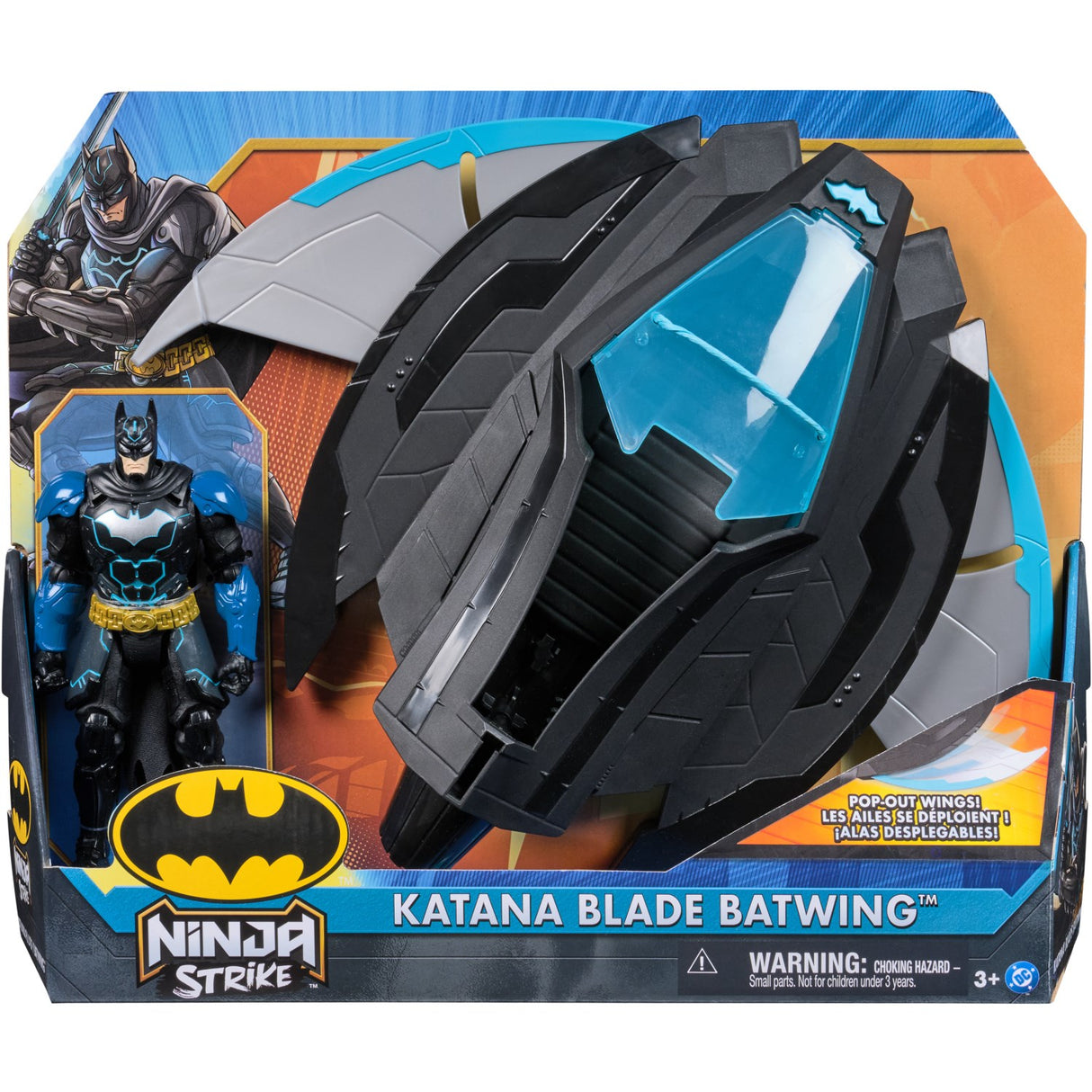 Batman & DC Universe Ninja Strike Batwing & 15 Cm Batman