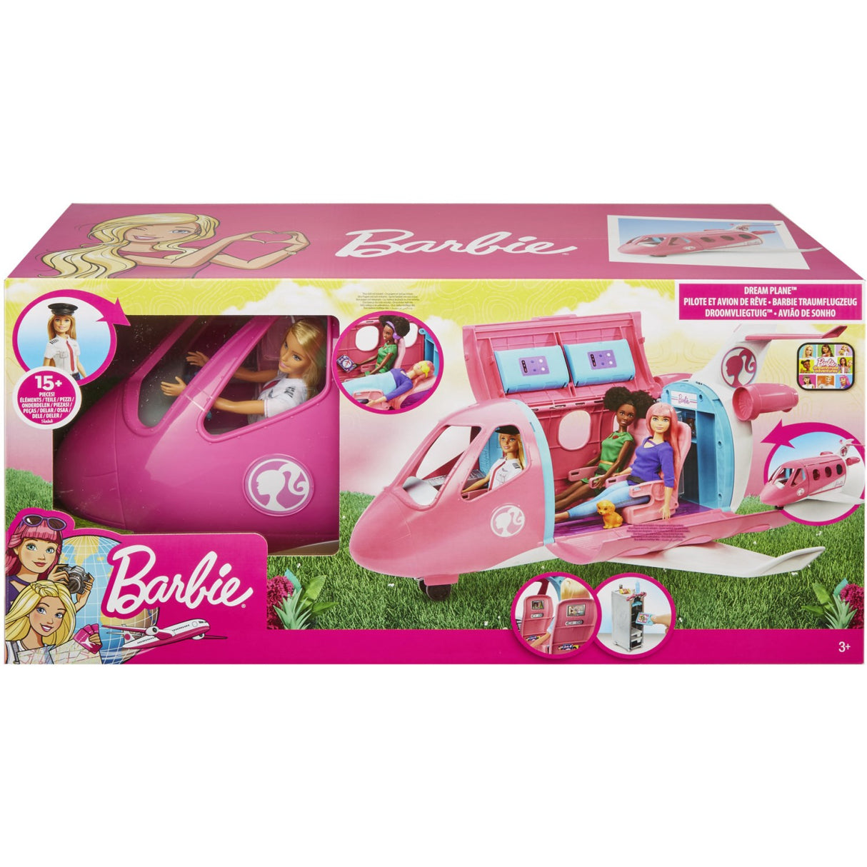 Barbie® Dream Flyvemaskine & Docka Legesæt