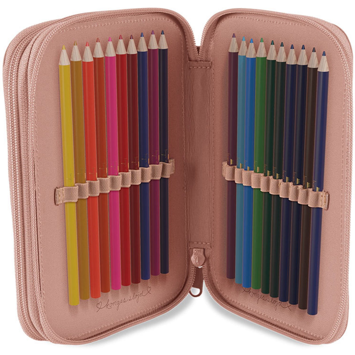 Konges Sløjd Mahogany Rose Clover Pencil Case