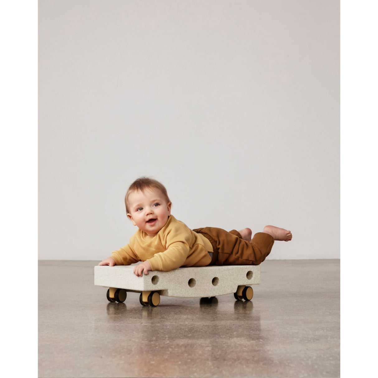 MODU Rullebræt Sand Grey/Honey Yellow