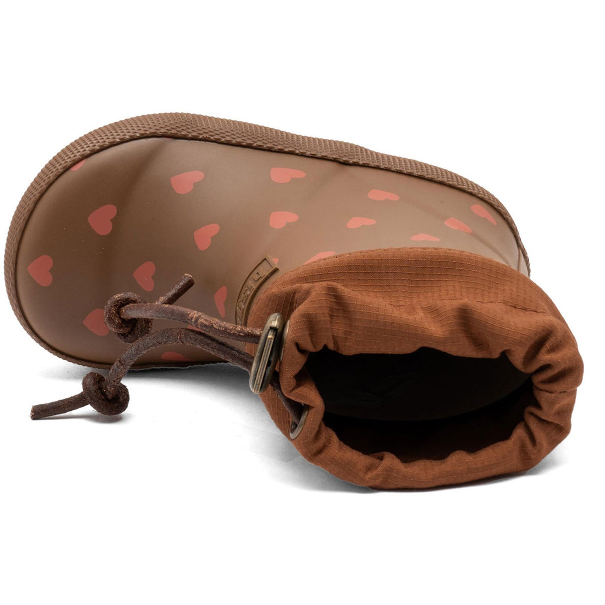 Bisgaard Chocolate Heartbeat Baby Thermo Rubber Rubber Stövlar
