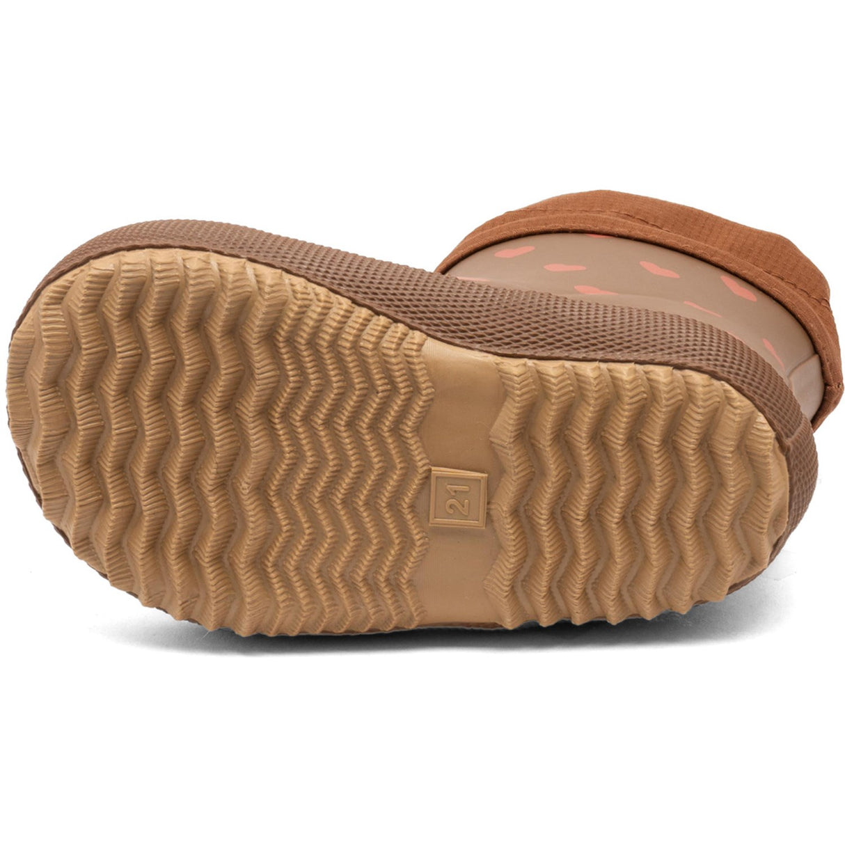 Bisgaard Chocolate Heartbeat Baby Thermo Rubber Rubber Stövlar