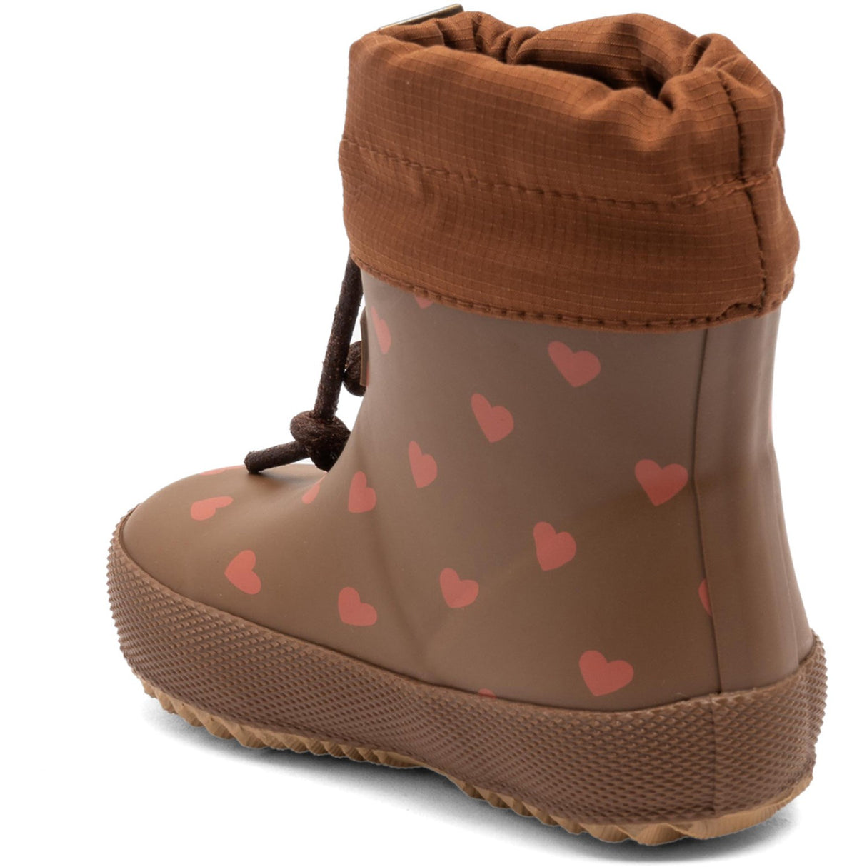 Bisgaard Chocolate Heartbeat Baby Thermo Rubber Rubber Stövlar