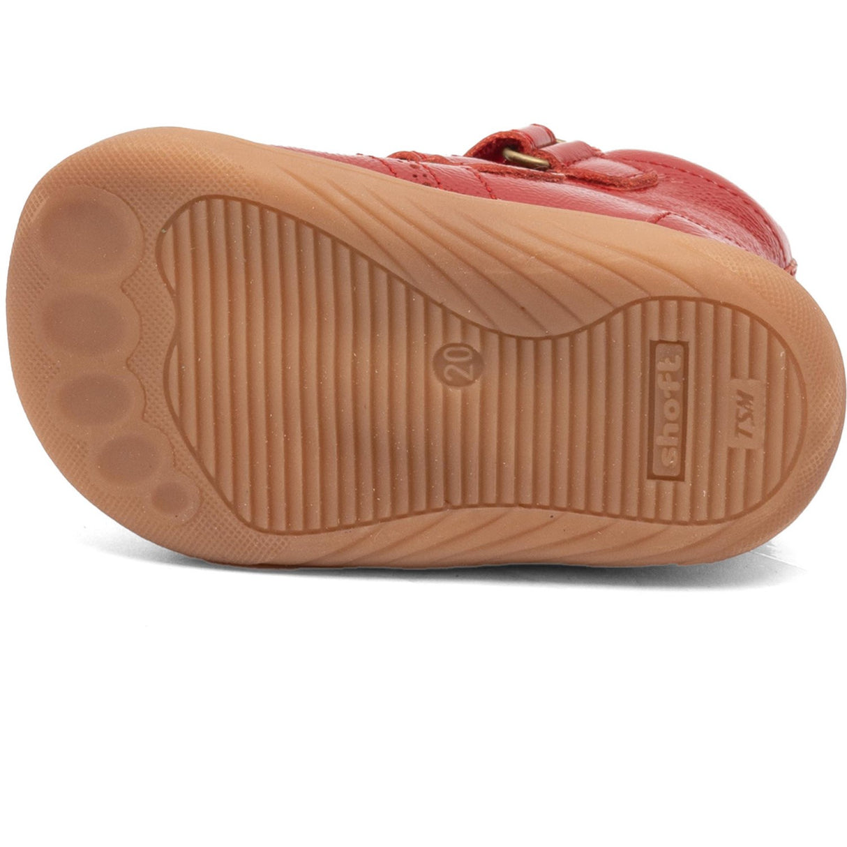 Bisgaard Red Patent Barefoot Philine Tex