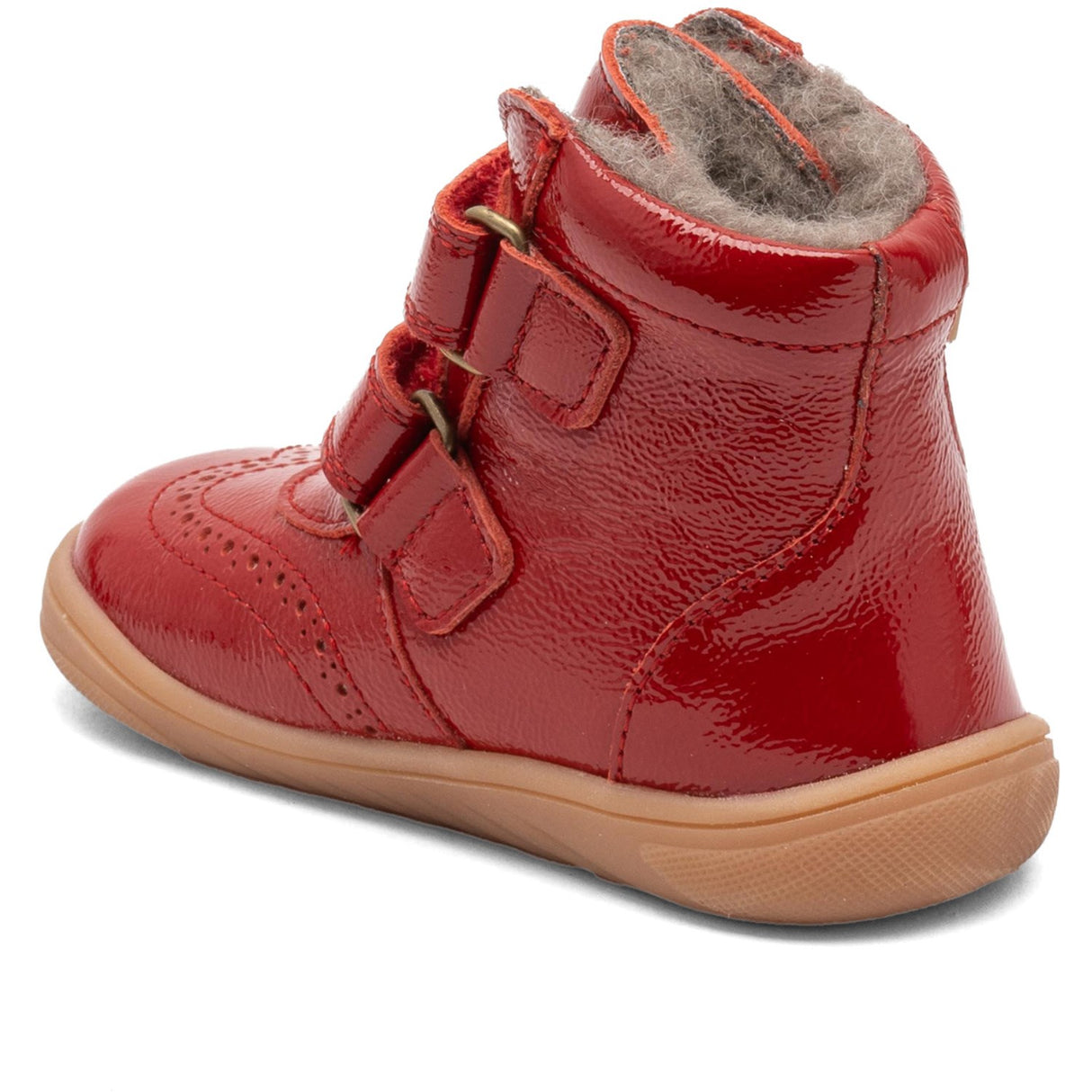Bisgaard Red Patent Barefoot Philine Tex