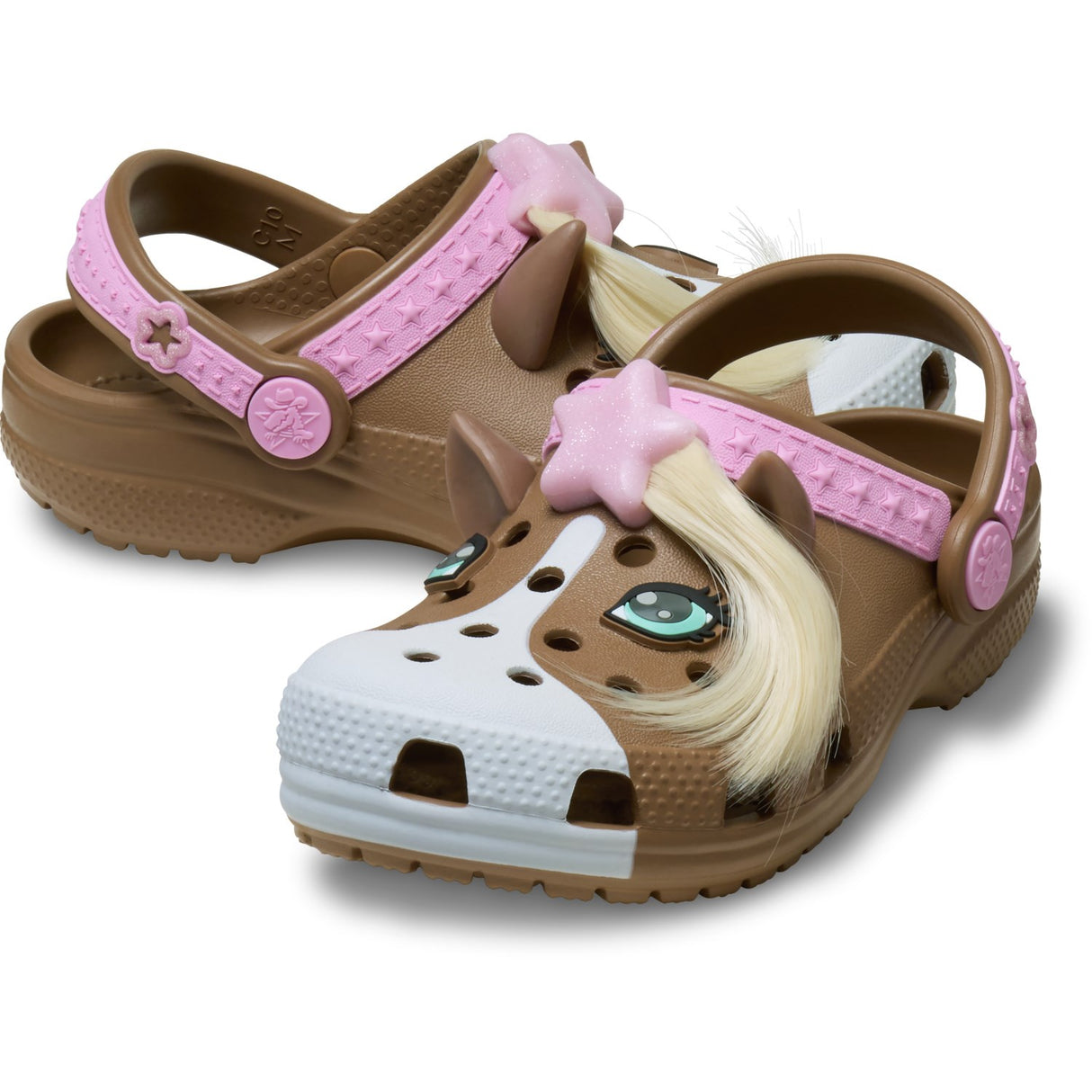 Crocs Milk Chocolate Classic IAM Horse Clog