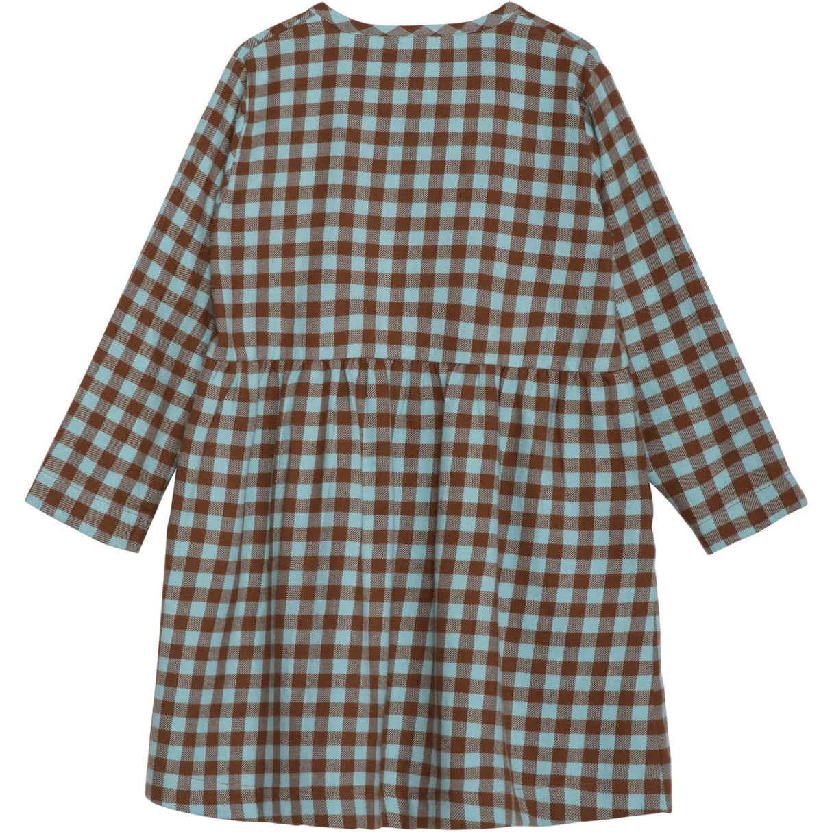 Serendipity Coffee Checks Brushed Klänning