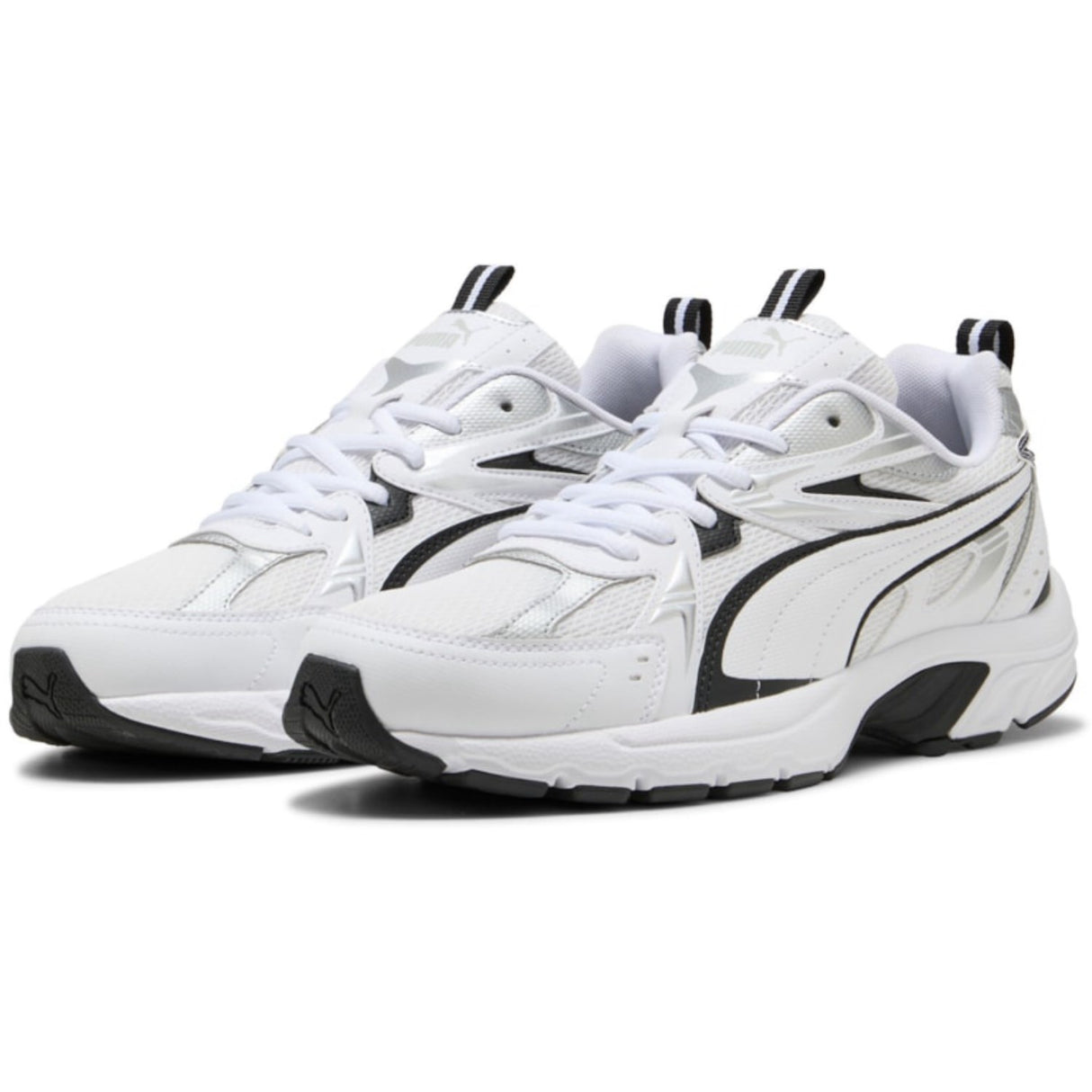Puma White Milenio Tech Sneakers
