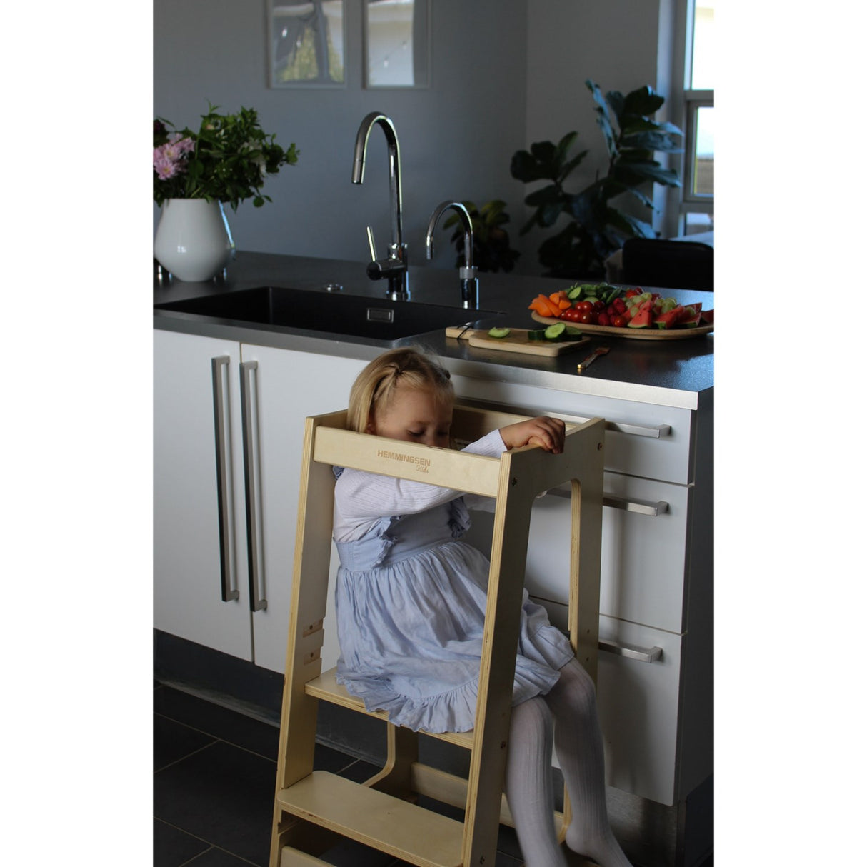 HEMMINGSEN Kids Martin Justerbart Lärtorn Natur - Ny modell