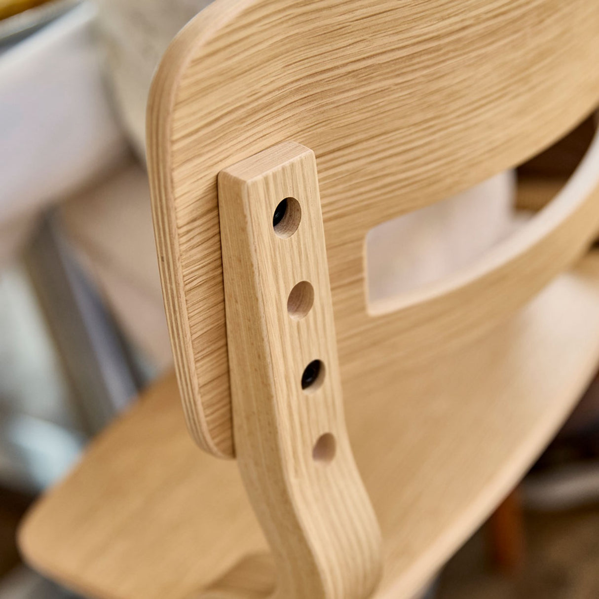 Leander Oak Nature Leander Louie™ Barnstol Uden Klädhängare