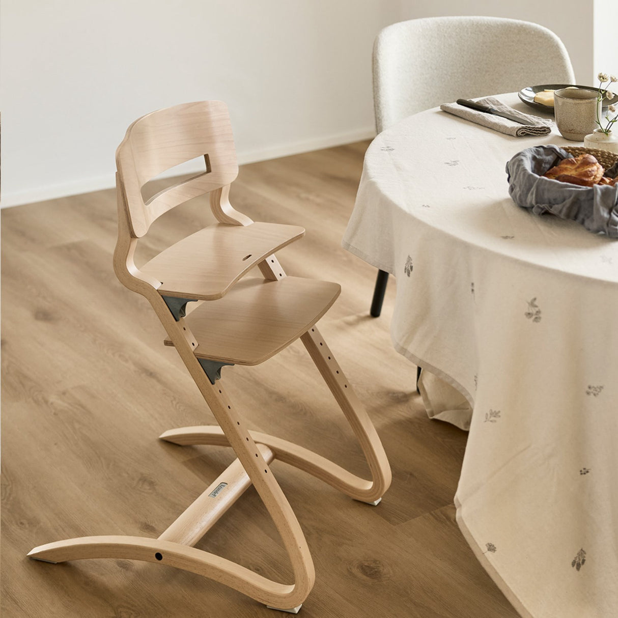 Leander Beech Nature Leander Louie™ Barnstol Uden Klädhängare