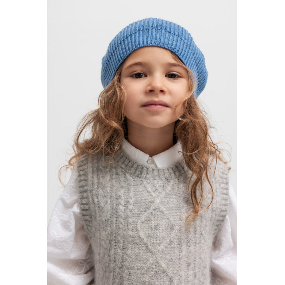 MarMar Cotton Bow White Trissa Blus