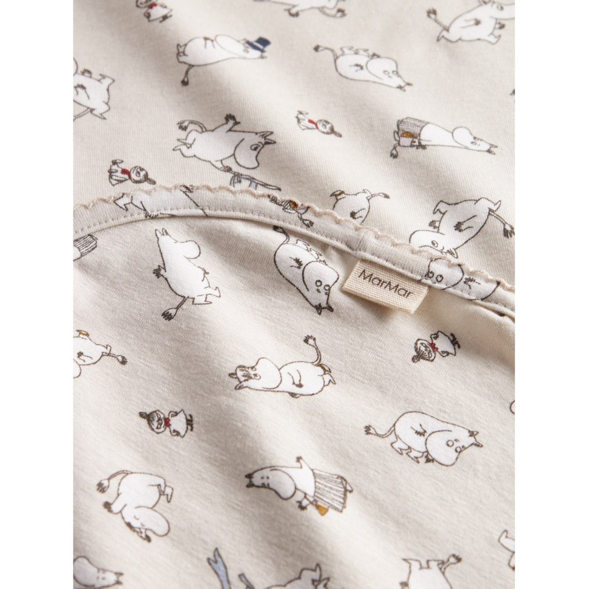 MarMar New Born Modal Smooth Print Moomin Alida Filt