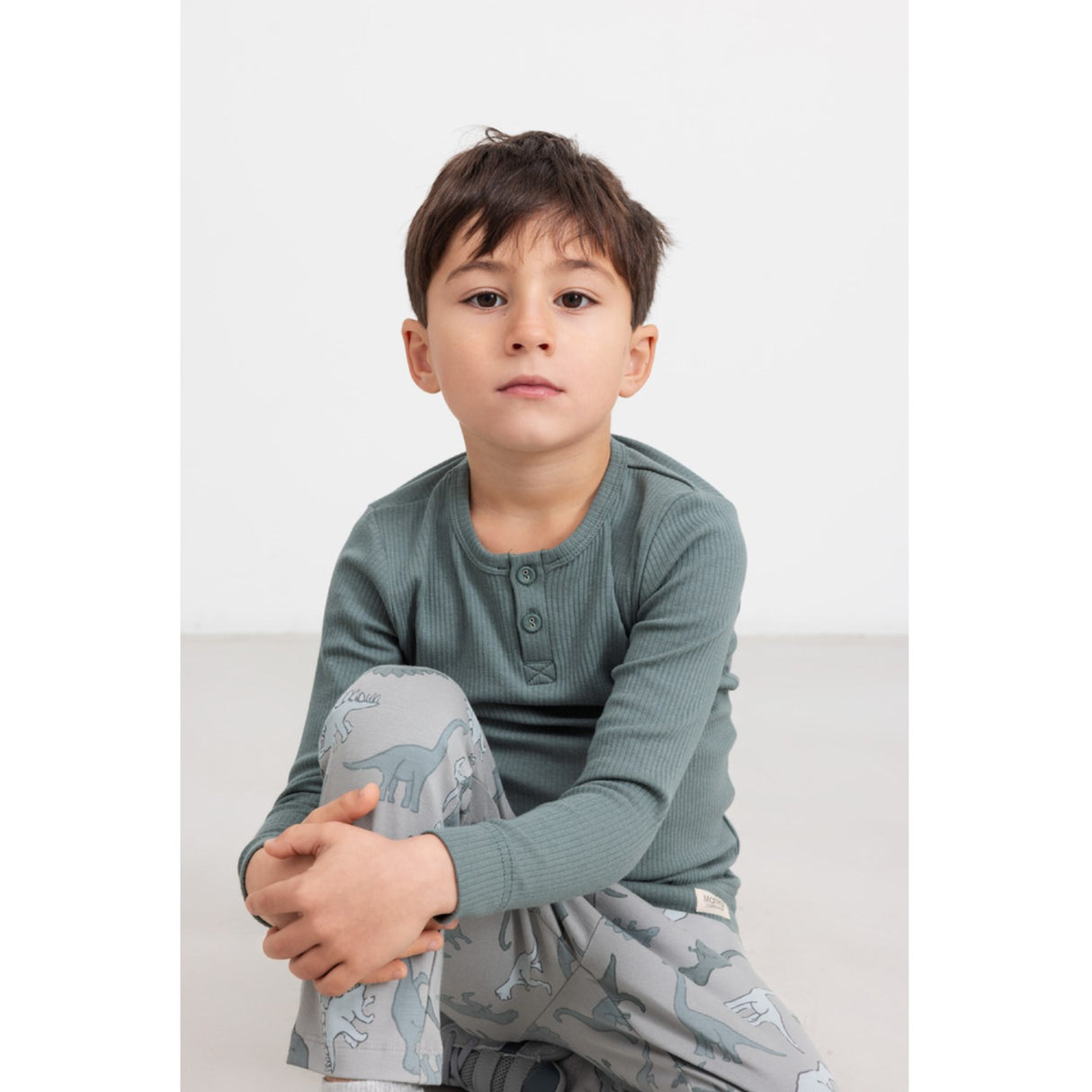 MarMar Modal Dusty Green Tee LS