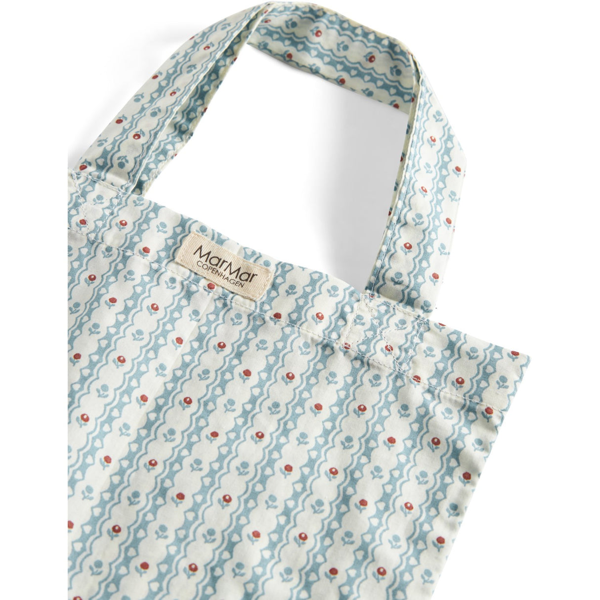 MarMar Crispy Poplin Acc Floral Stripe Säng Linne