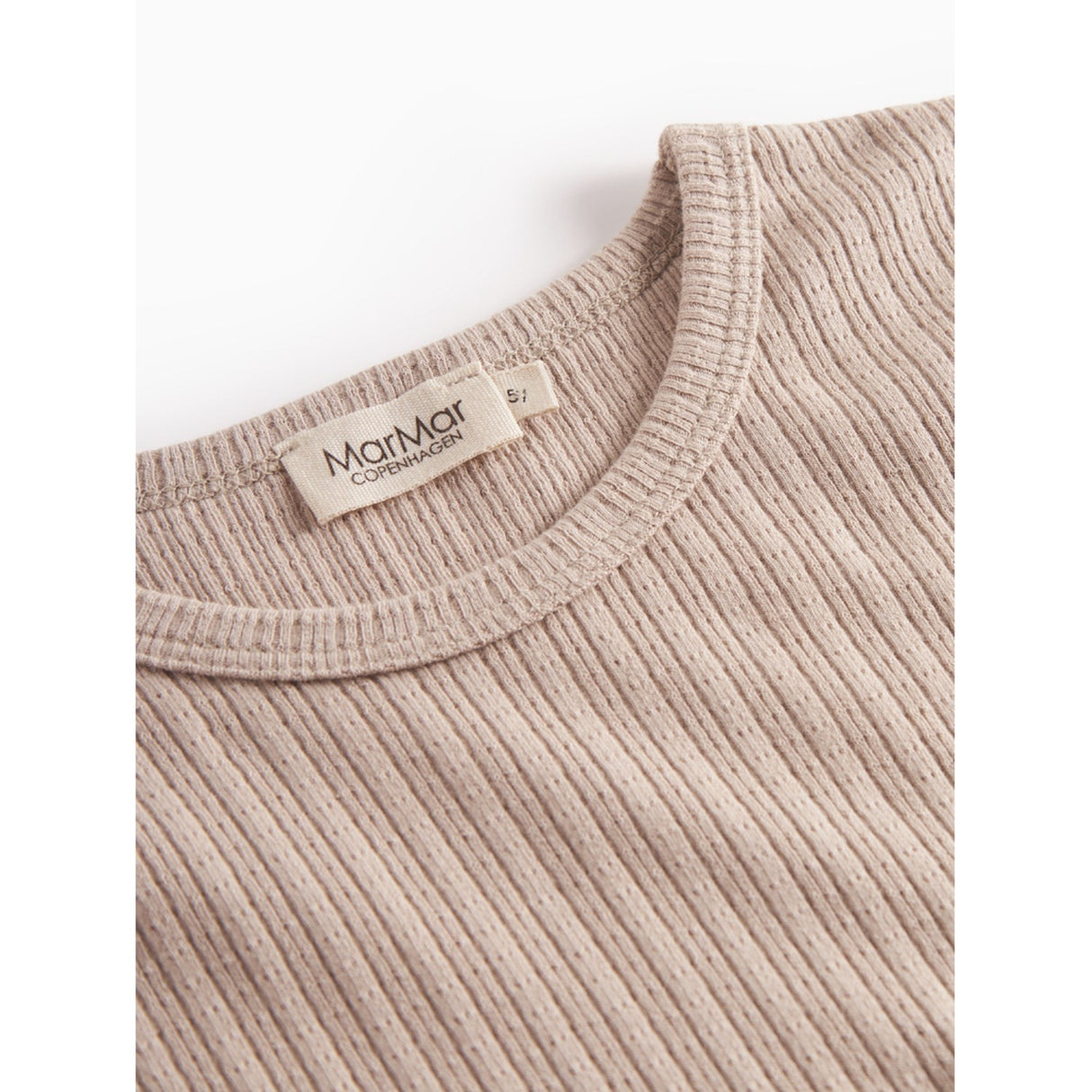 MarMar Modal Pointelle Rib Soft Beige Sovkläder