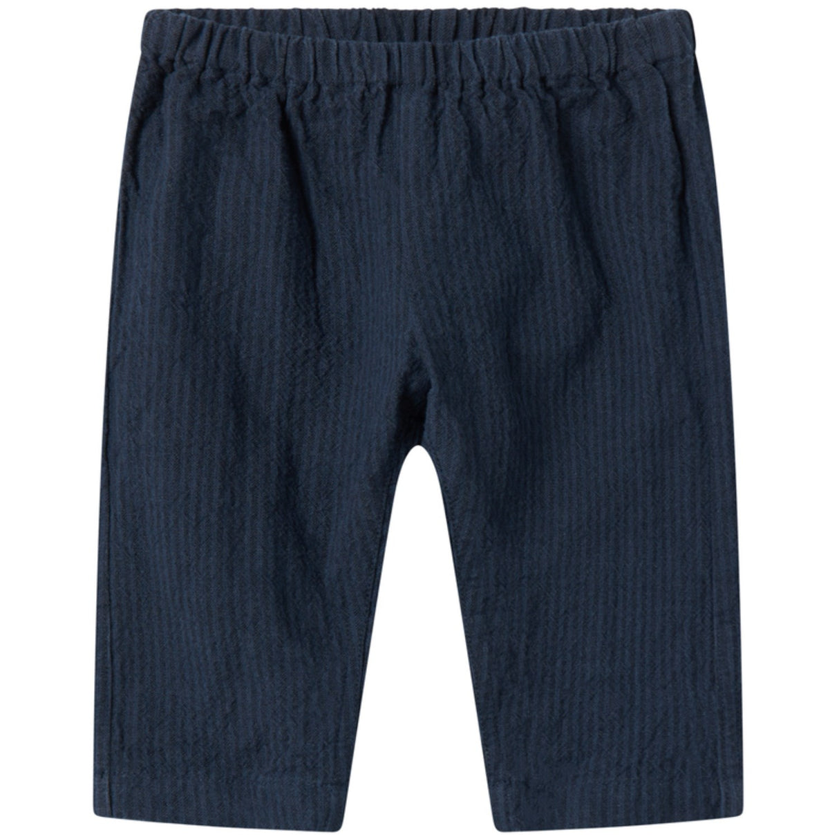 MarMar Chambray Dark Blue Stripe Panto Byxor