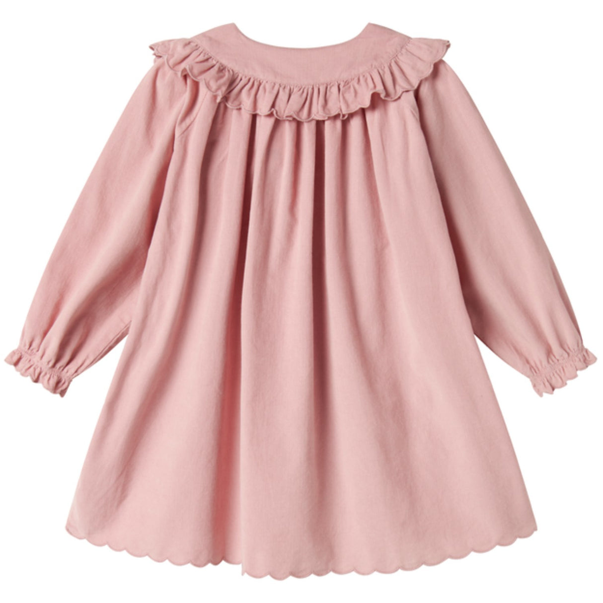 MarMar Fine Cord Soft Berry Delina LS Klänning