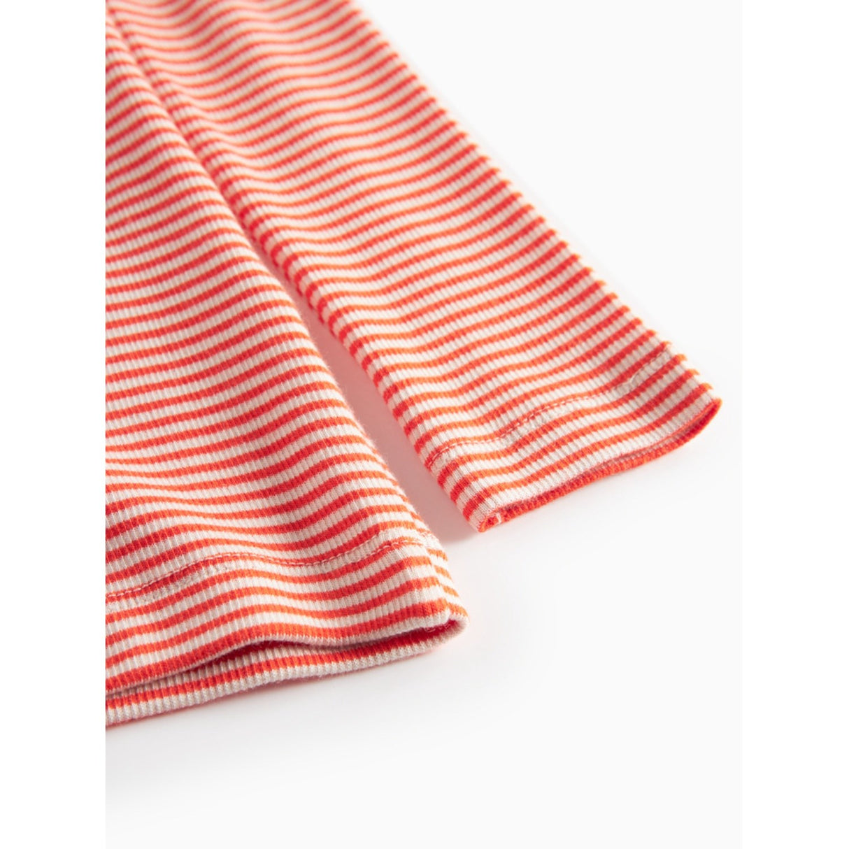 MarMar Modal Fine Rib Red Stripe Tani Blus