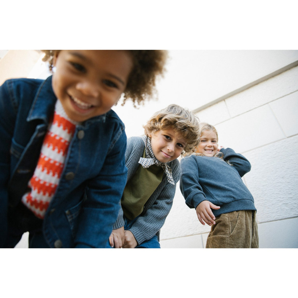 MarMar Seersucker Check Pilot Navy Check Airo Halsduk