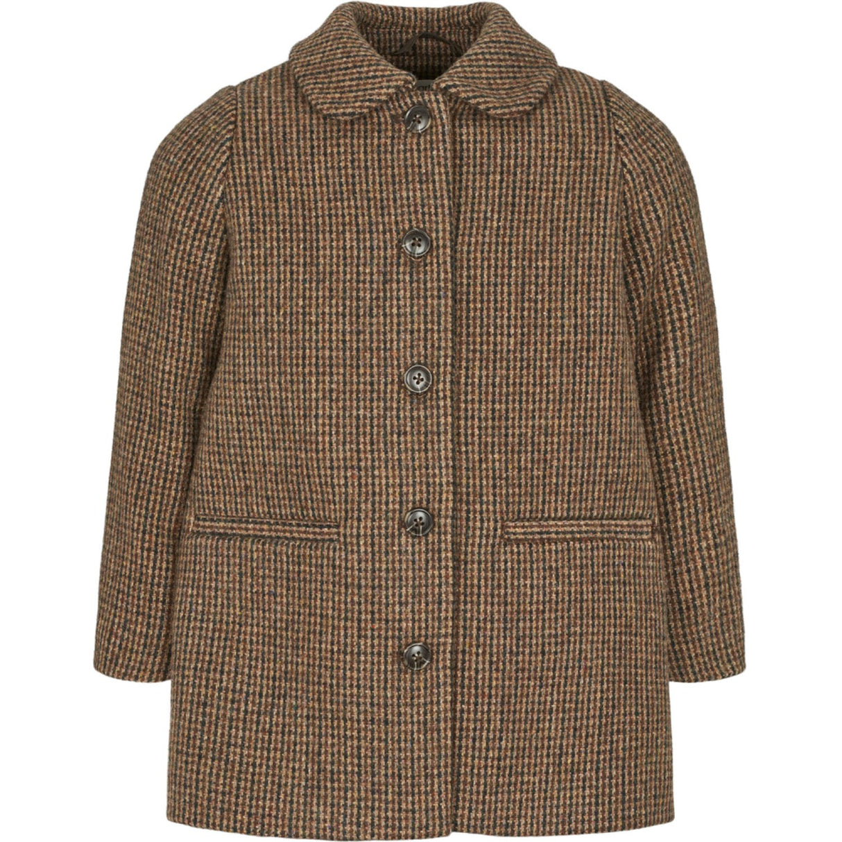 MarMar Wool Check Earthy Check Olive Jacka