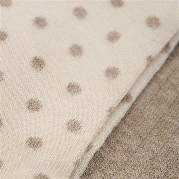 Minymo Simply Taupe Strumpbyxor m. Mønster 2-Pak