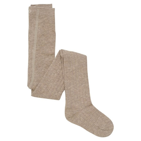 Minymo Simply Taupe Strumpbyxor m. Mønster 2-Pak