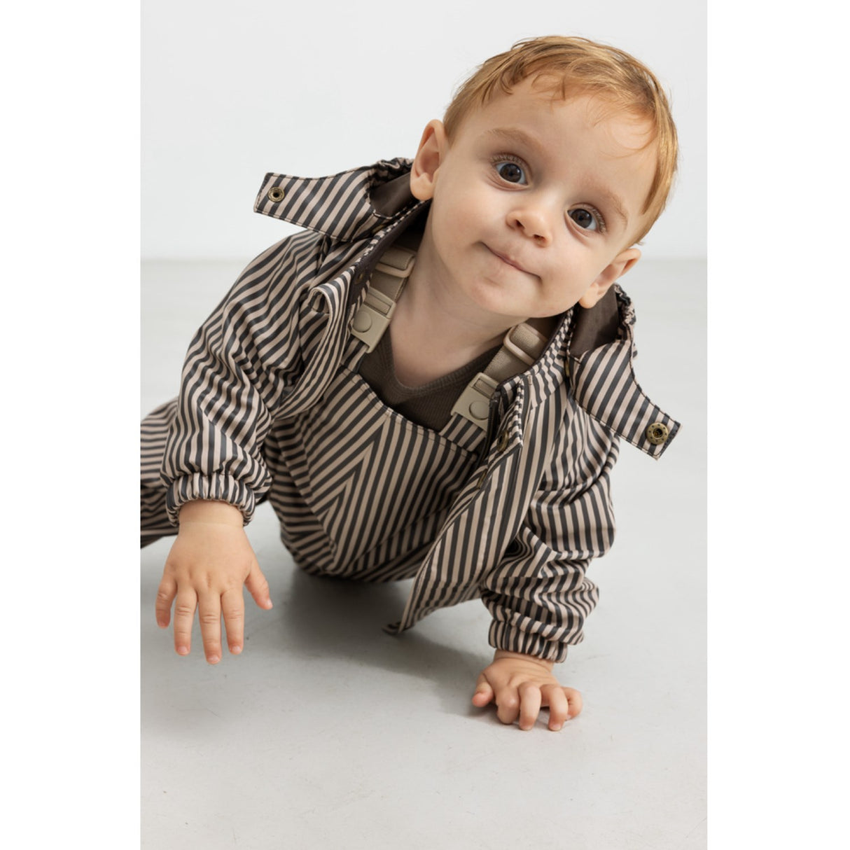 MarMar Rainwear Brown Stripe Oddy Sett