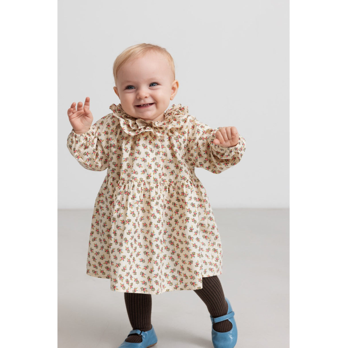 MarMar Poplin Japanese Flower Dalin Klänning