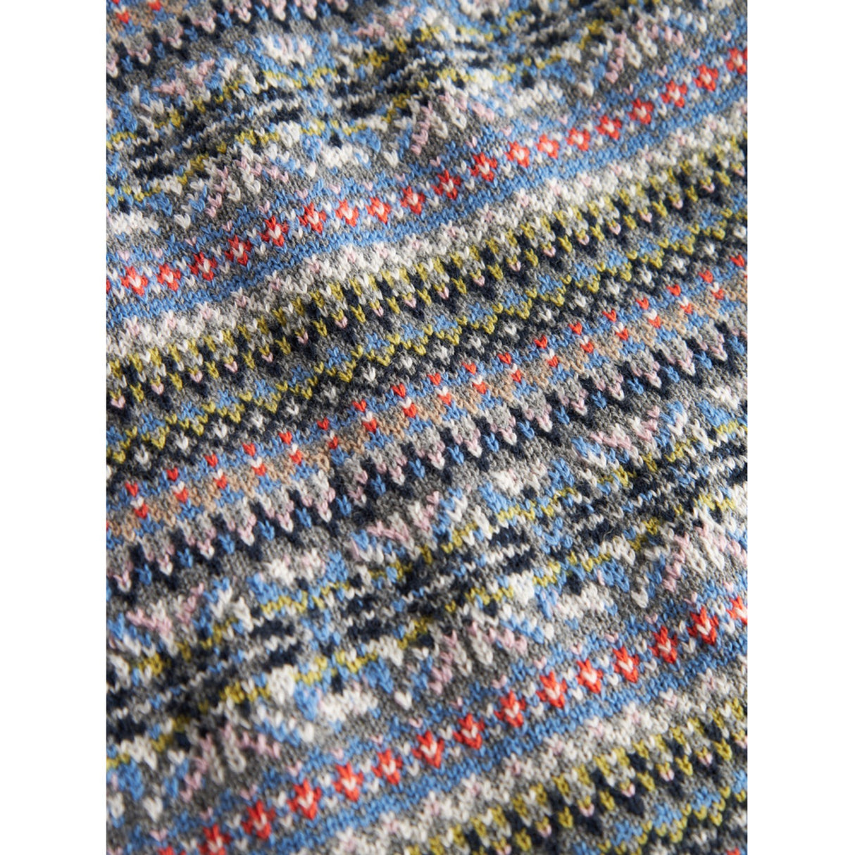 MarMar Light Cotton Wool Fair Isle Fair Isle Taj Stickad Väst