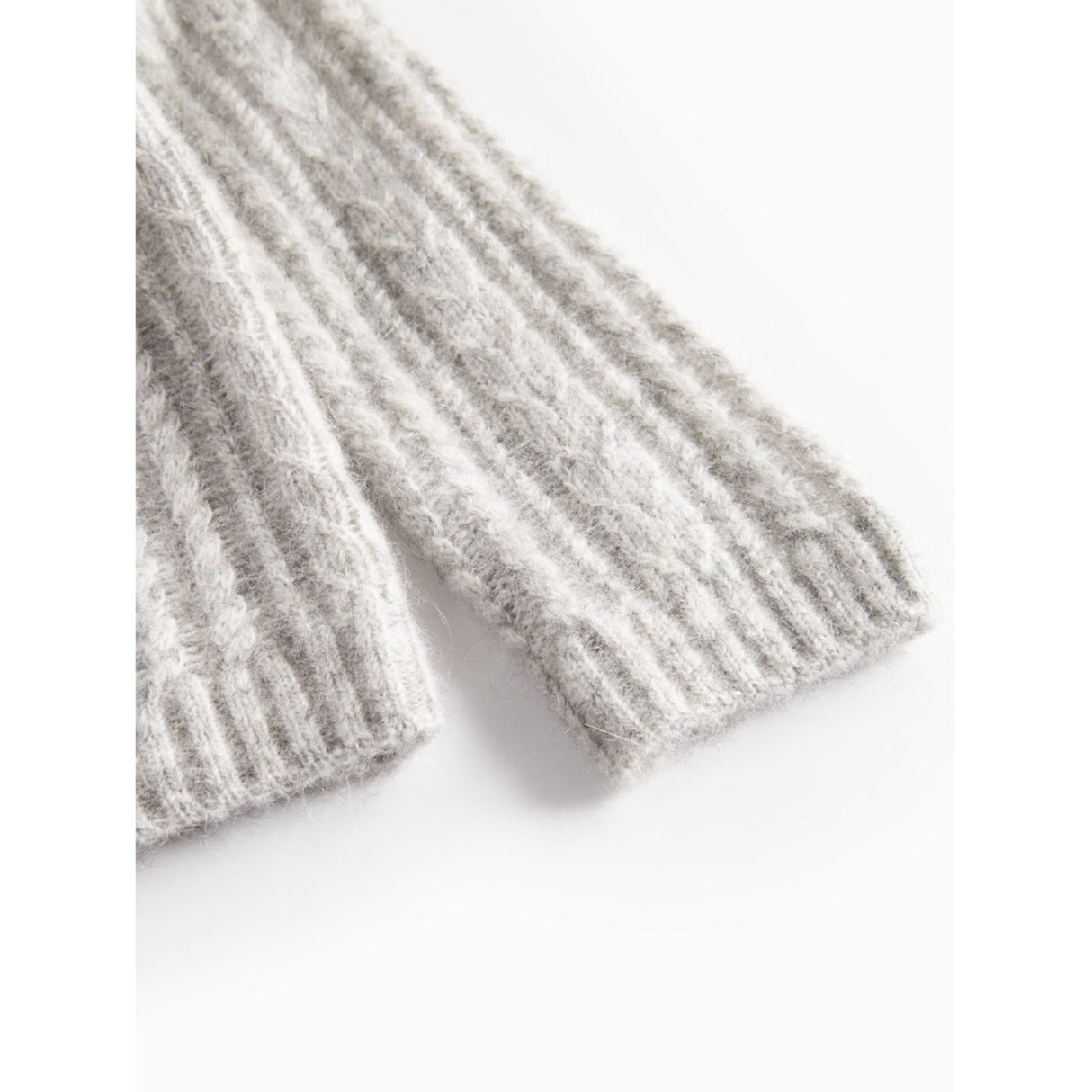 MarMar Mohair Cable Morning Dew Mel. Tavon Stickad Cardigan