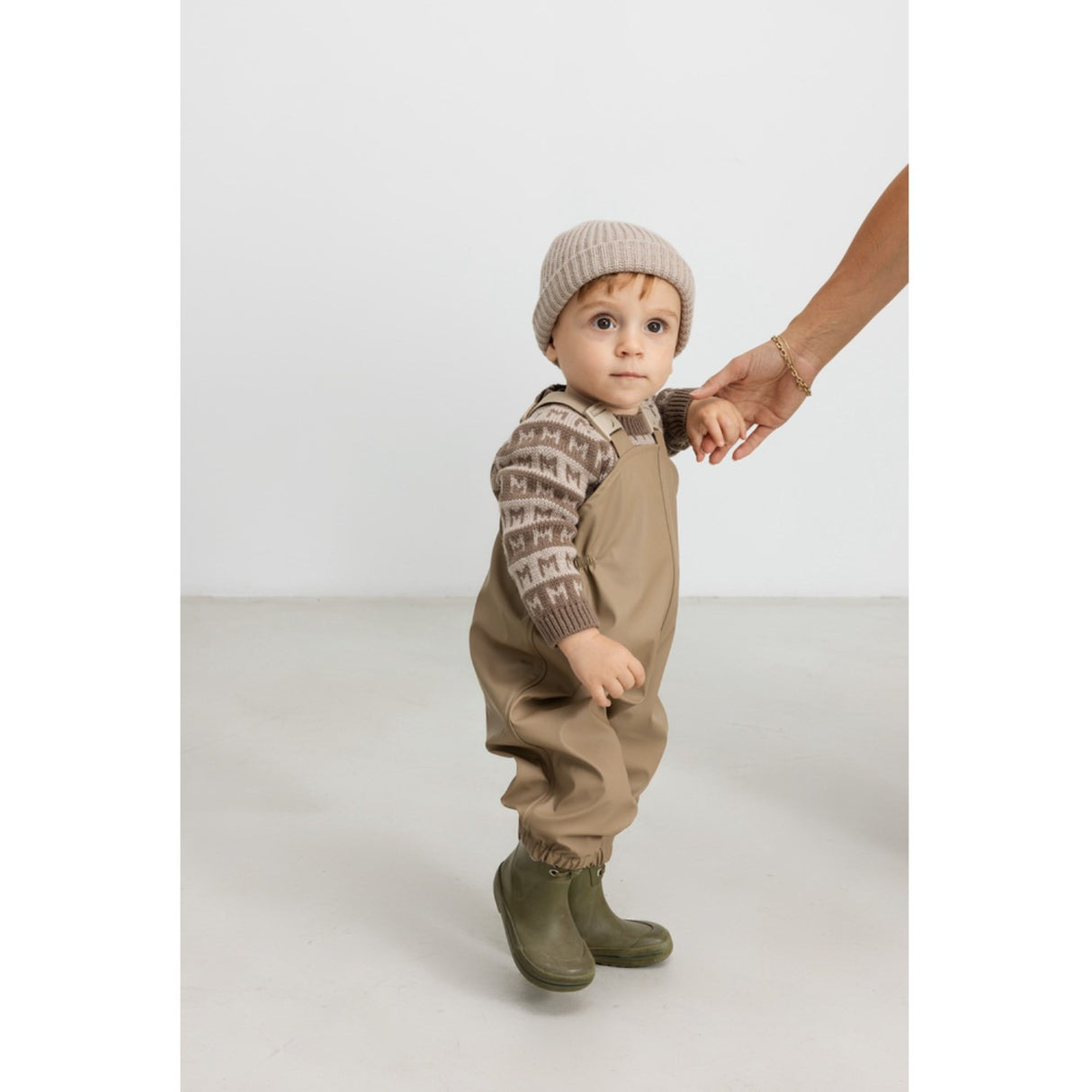 MarMar Heavy Knit Fisherman Oyster Grey Atlas Stickad Mössa