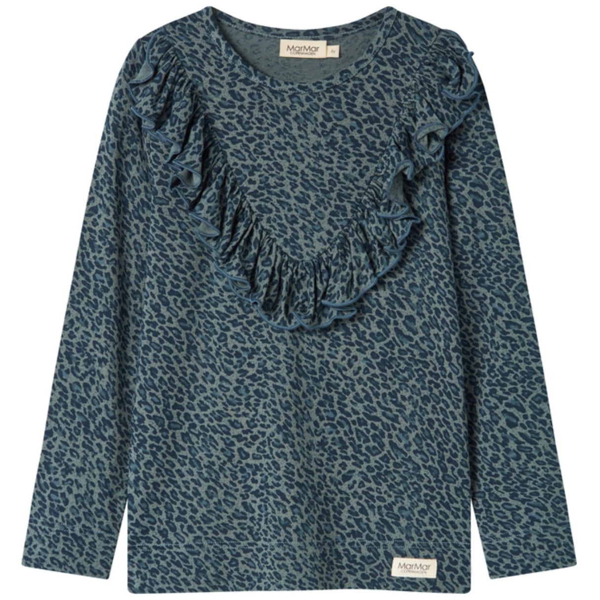 MarMar Leopard Dusty Green Leo Leo Taren Blus