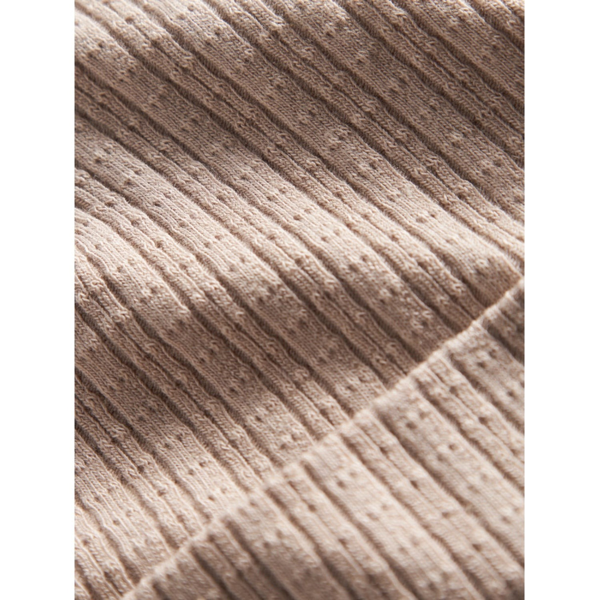 MarMar New Born Modal Pointelle Rib Soft Beige Aiko Mössa